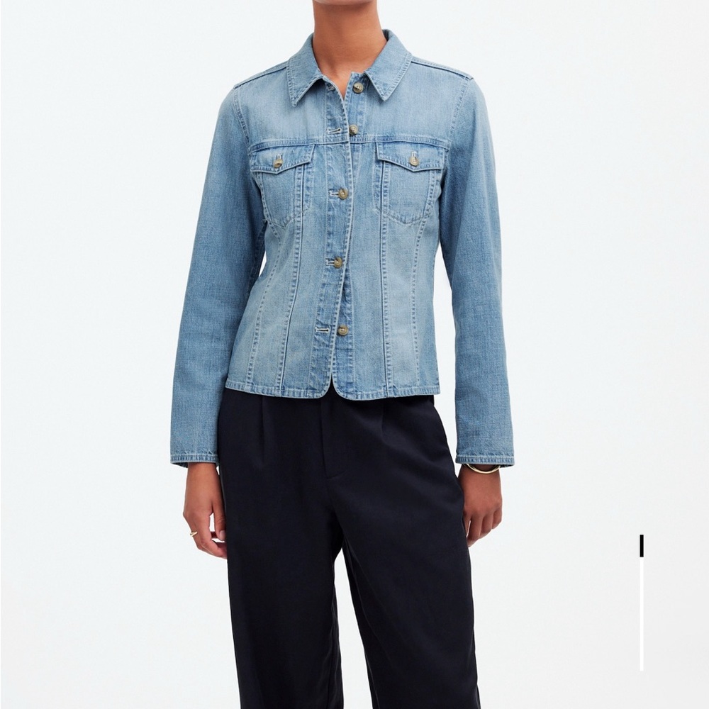 Classic Denim Shirt Jacket lightweight